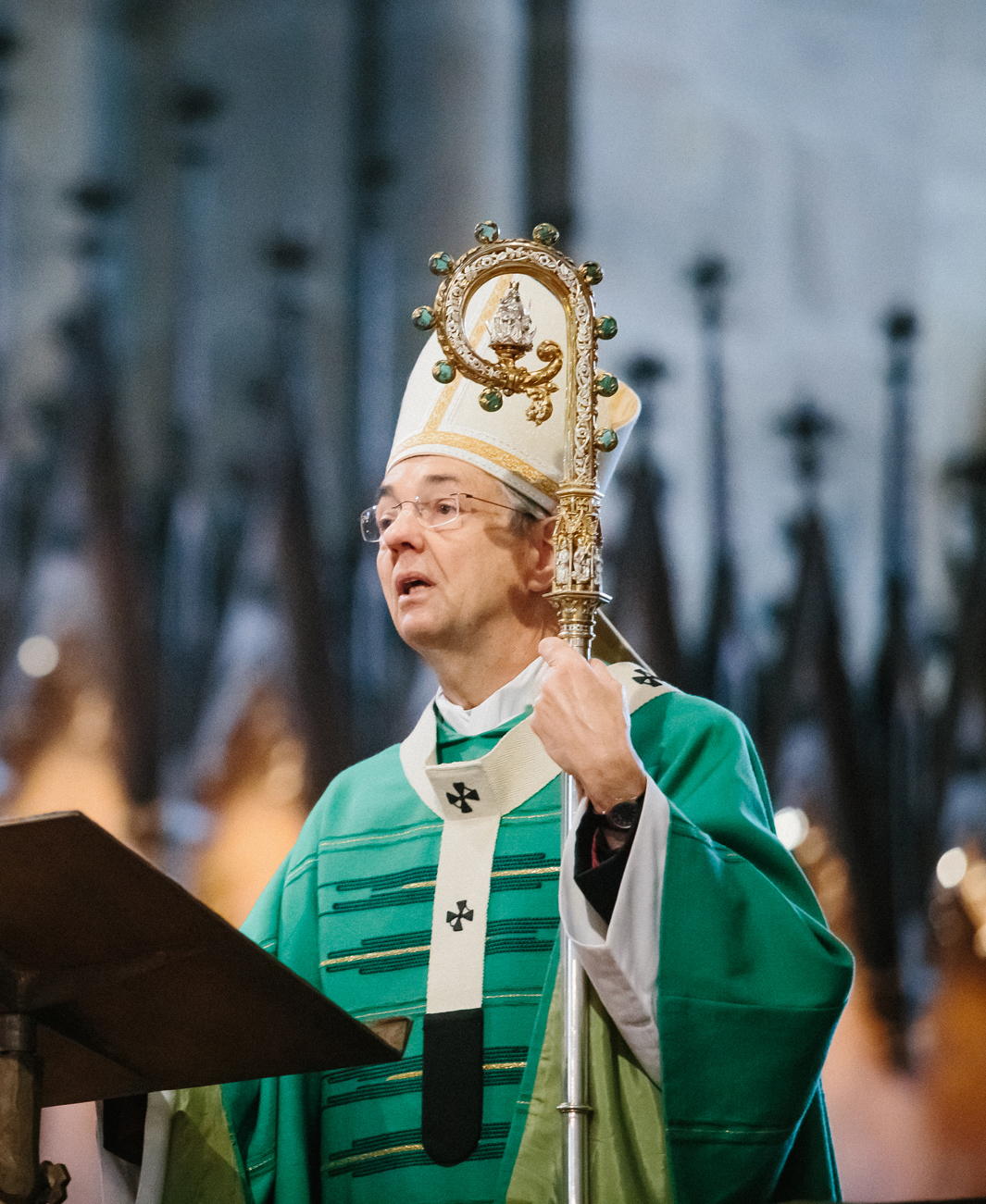 Erzbischof Schick Predigt grün