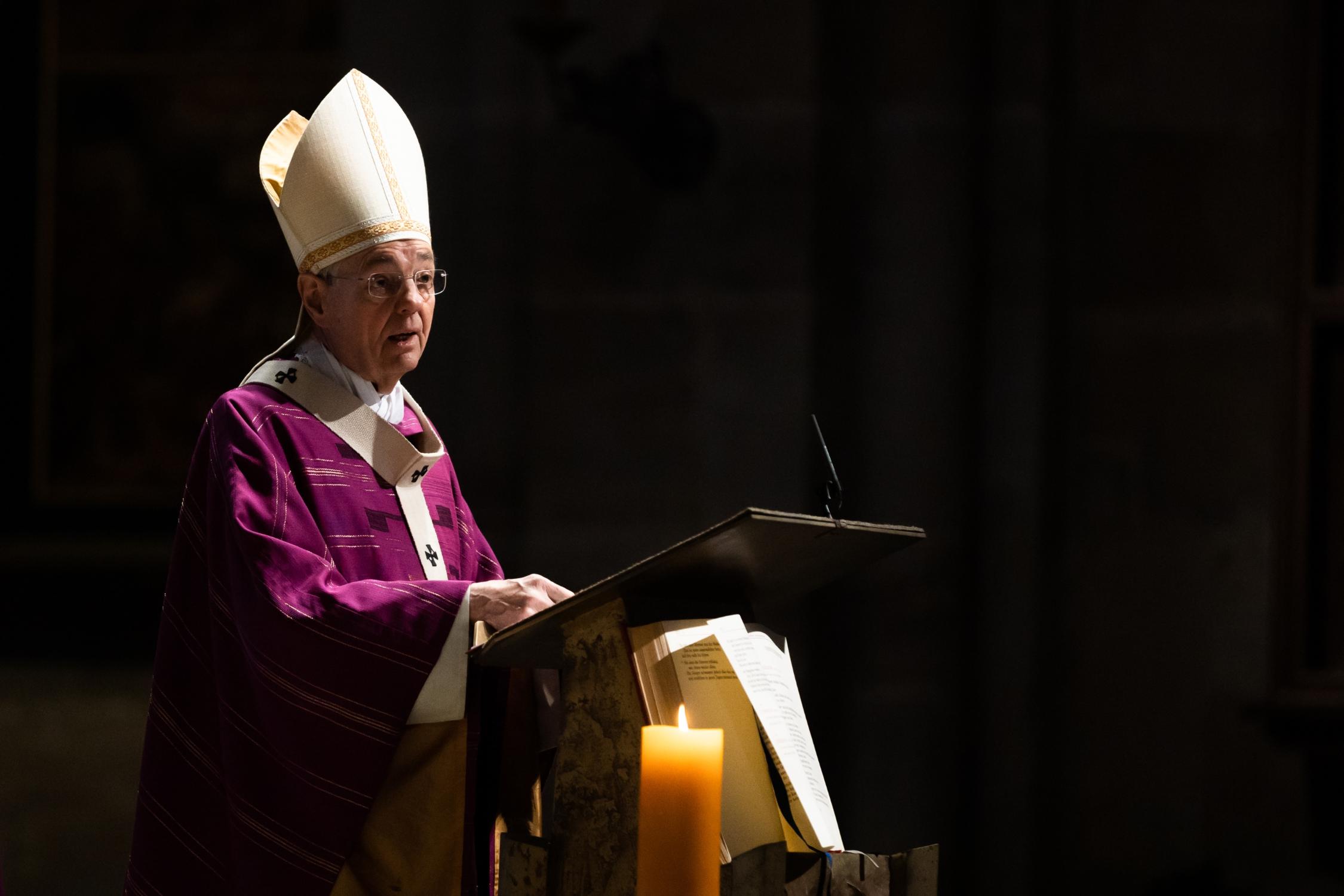 Erzbischof Schick Predigt violett Fastenzeit