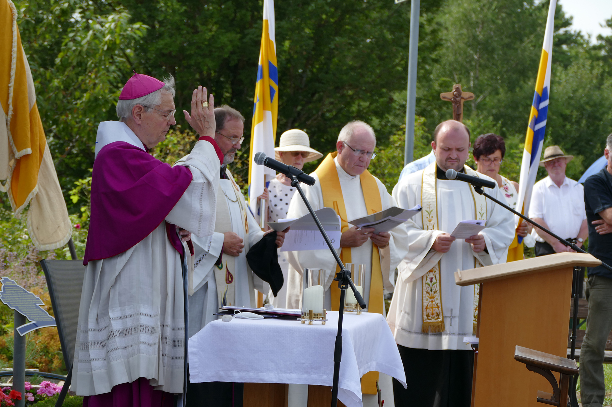 Fränkischer Marienweg Segnung